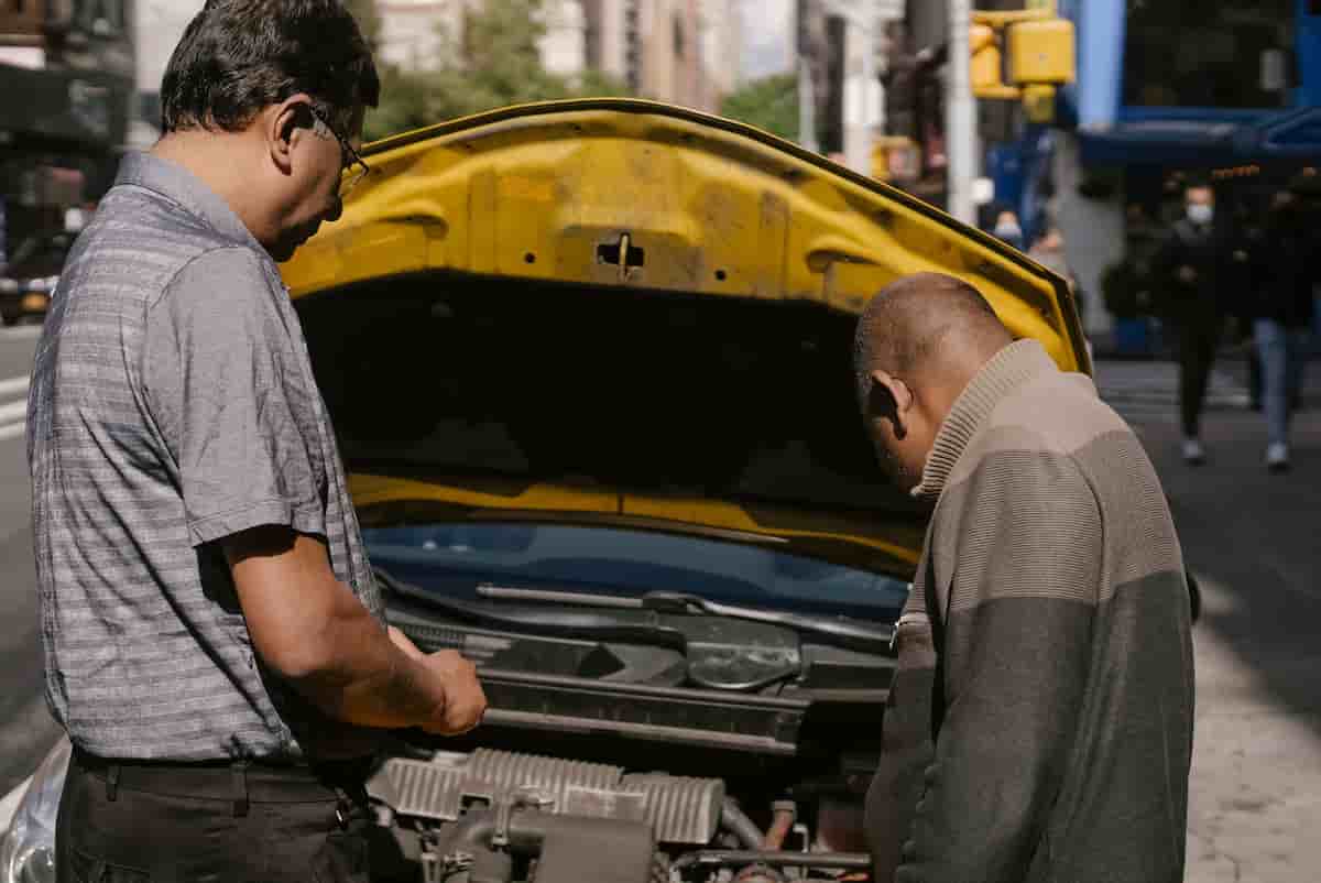 Used car inspection before a private sale in Manhattan Kansas